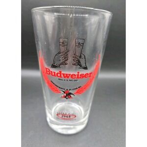 BUDWEISER 1948 Collector's Series Retro Beer Pint Glass